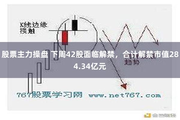 股票主力操盘 下周42股面临解禁，合计解禁市值284.34亿元