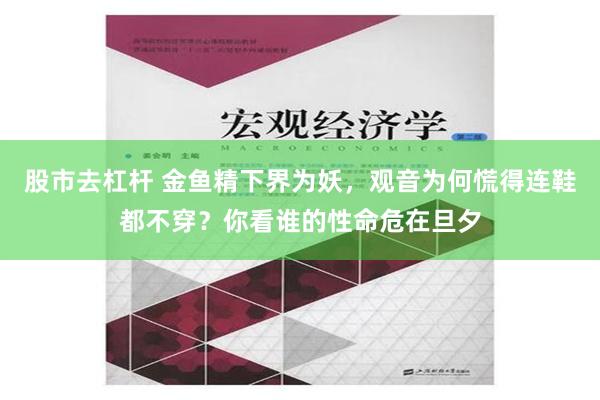 股市去杠杆 金鱼精下界为妖，观音为何慌得连鞋都不穿？你看谁的性命危在旦夕